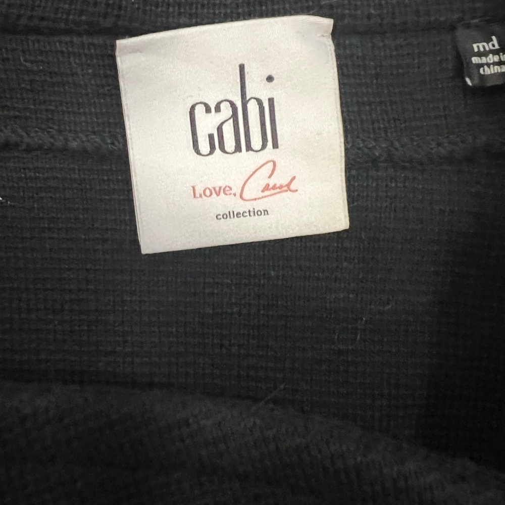 Cabi Love Carol Collection Women Black Peacoat Size M - Picture 8 of 9